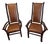 Late 20th Century Pair of 2 Flat Rock Furniture Arm Chairs For Sale