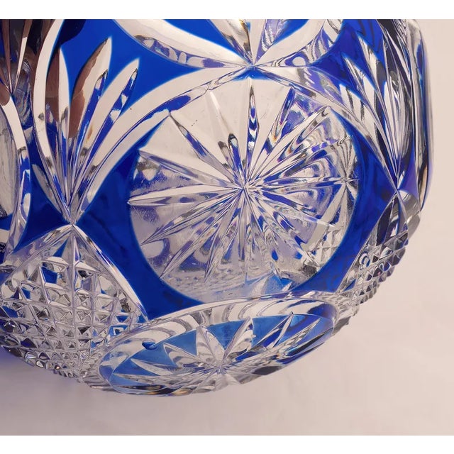 Bohemian Engraved Crystal Ashtray, France, 1960s For Sale - Image 4 of 7