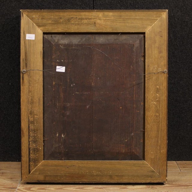 French Artist, St. John the Baptist, 1780, Oil on Panel, Framed For Sale - Image 9 of 16