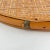Mid-Century Chinoiserie Cane Wicker and Bamboo Large Herb Drying Basket Tray or Wall Hanging For Sale In New York - Image 6 of 12