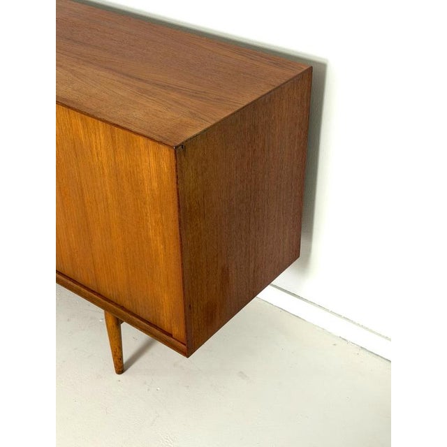 1960s Teak Tambour Door Sideboard by Arne Vodder for Sibast Møbler, Denmark, 1960s For Sale - Image 5 of 15