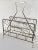 Modern Stainless Steel Magazine Rack For Sale - Image 3 of 4