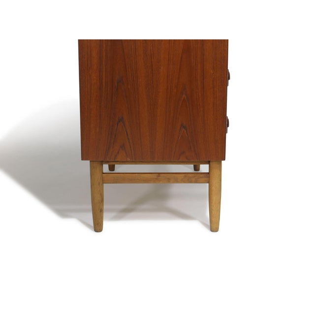 Mid 20th Century Kai Kristiansen Danish Teak Chest of Drawers, Attributed For Sale - Image 10 of 13