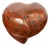 Vintage Chinese Lacquered Heart Shape Box For Sale