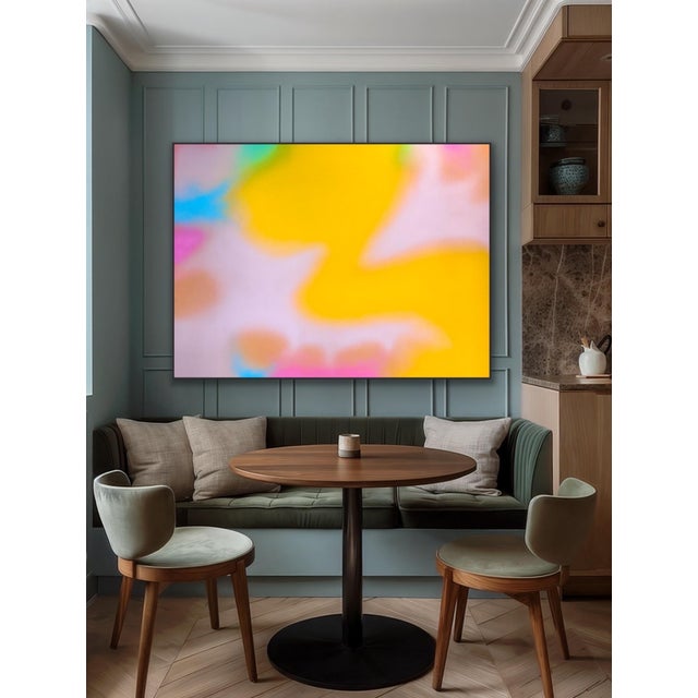 William Finlayson Jr. Acrylic Painting on wood Panel Titled “Happy Haze VlI 2025 For Sale - Image 12 of 15
