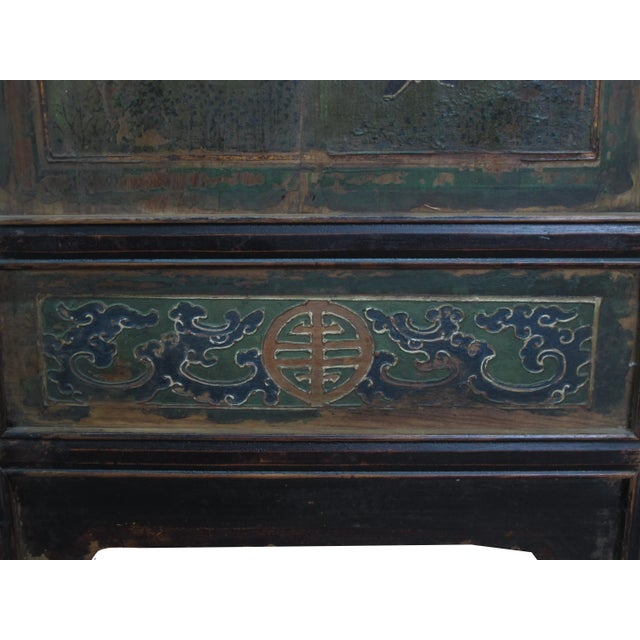 Mid 19th Century Hand Painted Room Divider - Set of 6 For Sale - Image 10 of 12