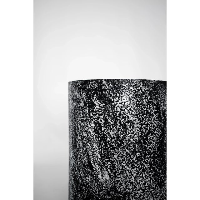 Hand hammered accent table. add a little style and texture to any room. Place the table in a corner with a plant or lamp...