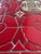 Red Vintage Spanish Mediterranean Style Wrought Iron & Ceramic Tile Outdoor Patio Table For Sale - Image 8 of 12