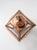 Vintage Copper Lantern Light Fixture With Brass Eagle Finial For Sale - Image 17 of 18