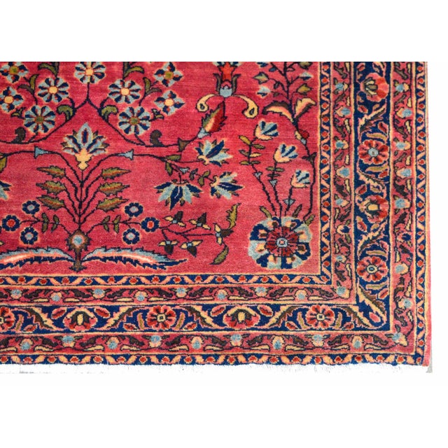 Early 20th Century Sarouk Mohajeran Rug For Sale - Image 9 of 12