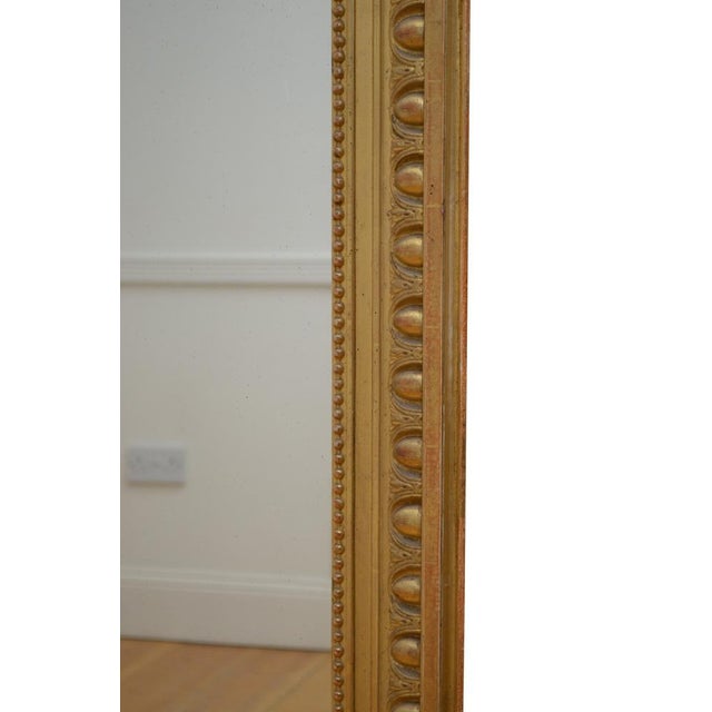 Antique Gold Leaf Wall Mirror, 1880s For Sale - Image 4 of 13