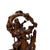 Legendary Sage Damo Bodhidharma on Pine With Crane Wood Art Figure For Sale In San Francisco - Image 6 of 9