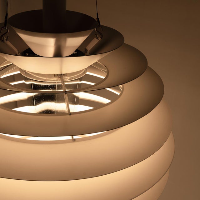 Danish Pendant Lamp Ph Louvre by Poul Henningsen for Louis Poulsen, 1957 For Sale - Image 9 of 18