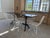Metal Vintage White Metal Chairs - Set of 8 For Sale - Image 7 of 7