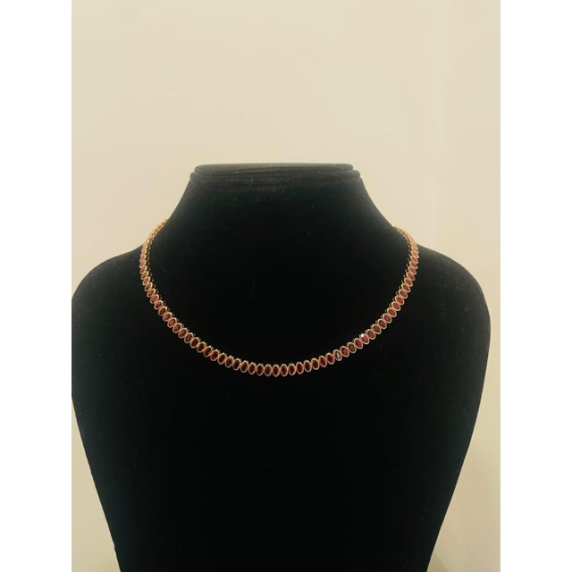Gemstone Elegant 18k Gold Necklace With 31.28ct Ruby For Sale - Image 7 of 7