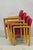 Gunlocke Vintage Gunlocke Mid Century Modern Oak Wood Stacking Arm Chairs - Set of 4 For Sale - Image 4 of 16