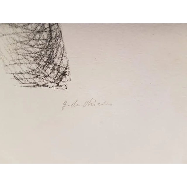 Hand signed and numbered.This lithograph is from the portfolio “Metamorphosis”. Reference: A. Ciranna, Giorgio de Chirico....