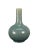 Ceramic Turquoise Long Neck Vase For Sale - Image 7 of 7
