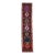 Vintage Turkish Handmade Ruby-Red Tribal Wool Runner For Sale