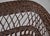 Victorian Wicker Settee With Diamond Lattice Weave For Sale - Image 10 of 12