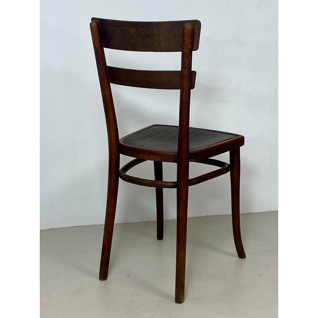 1930s Vintage Model No. 651 Beechwood Chairs by Michael Thonet for Thonet, 1939, Set of 4 For Sale - Image 5 of 18