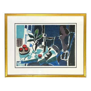 Signed and Numbered John Gerard Etching With Certificate of Authenticity C1998
