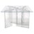 Zero Square Coffee Table in Epoxy Resin & Crystal Clear Glass by Wedo For Sale - Image 8 of 8