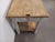 Ivory Vintage Weathered Worktable, 1950s For Sale - Image 8 of 18