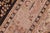 Textile Shabby Chic Medallion 1990's Pak-Persian Black/Taupe Wool Rug - 6'2'' X 9'2'' For Sale - Image 7 of 9