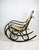 Vintage Brown Rocking Chair attributed to Michael Thonet For Sale - Image 10 of 14