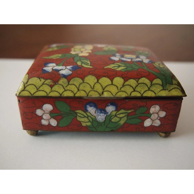 Cloisonne Box For Sale - Image 9 of 11