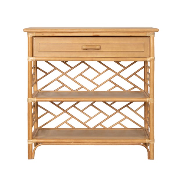 Chippendale End Table, Natural For Sale - Image 11 of 11