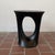 Kreten Side Table, Painted Black, Short, Factory 2nd, by Souda, Modern, Organic, Concrete End Table For Sale - Image 9 of 9