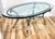 Mid-Century Modern Vintage Italian 20th C Mid-Century Modern Steel & Brass Ram Head Coffee Table For Sale - Image 3 of 18