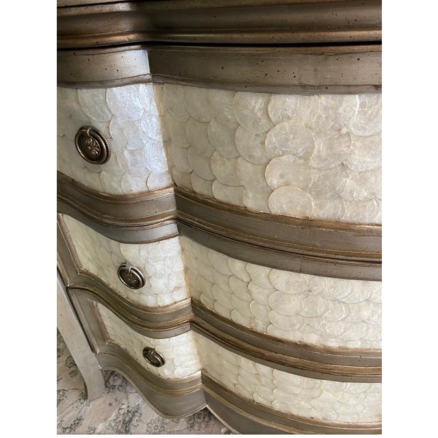 Hooker Furniture Capiz Shell 3 Drawer Chest For Sale In Savannah - Image 6 of 11