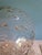 Large Vintage Pendant Light in Clear Glass Inlaid with Gold Glitter, Germany, 1970 For Sale - Image 10 of 12