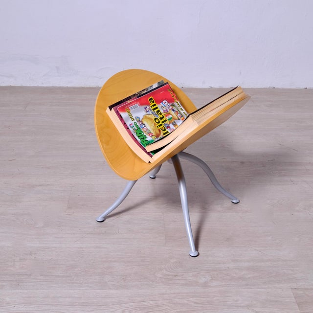 1990s Vintage Italian Magazine Rack from Calligaris, 1990s For Sale - Image 5 of 13