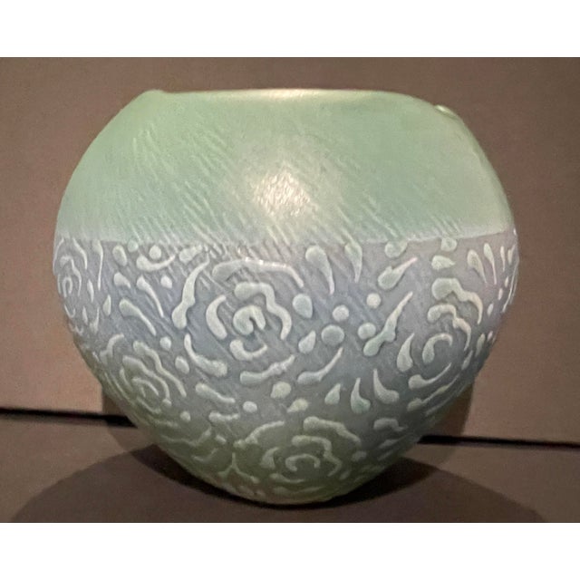 1990s Don Davis Pottery Vase For Sale - Image 4 of 6