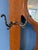 Late 19th Century Wood Carved Hall Tree Antique Bench Seat Hang Coats Mirror Seat For Sale - Image 5 of 9