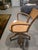 Tan Bentwood Swivel Office Chair by Antonio Calligaris For Sale - Image 8 of 8