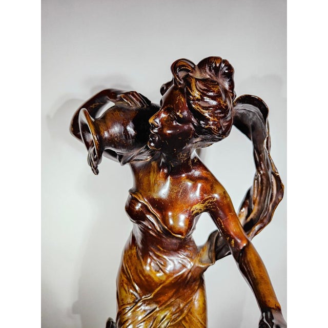 Large Bronze Figurine by Charles Théodore Perron, 1880s For Sale - Image 4 of 14