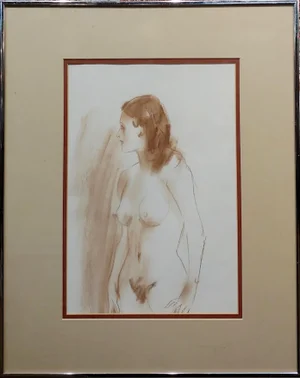 Jo KotulaSketch of a Nude Female -Painting