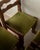 Brutalist Oak Razorback Dining Chairs with Green Velvet, 1970s, Set of 4 For Sale - Image 14 of 18