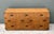 Wood Vintage Brass Accented Campaign Dresser For Sale - Image 7 of 17