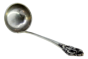 Silver Soup Ladle with Friezes and Reliefs
