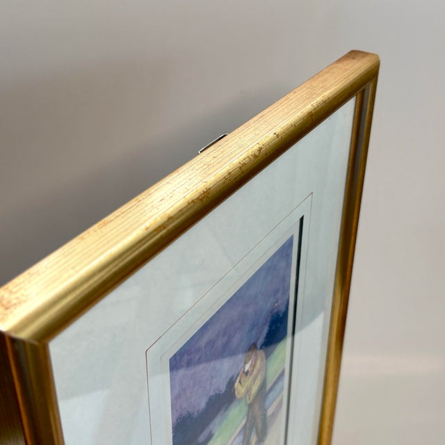 1980s Jonathan Heath “Wedge Shot” Signed Limited Edition Humorous Golf Print, 847/1200 For Sale - Image 12 of 14
