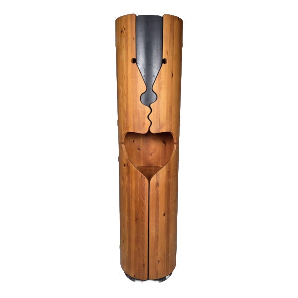 Cylindra Pine Object Passion Cabinet from Peter Opsvik, Norway, 1986 For Sale