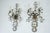 1960s French Crystal Bronze Sconce Rings attributed to Maison Baguès, 1960s, Set of 2 For Sale - Image 5 of 18