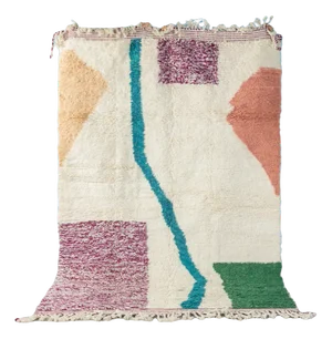 Wool Model Abstraction Berber Rug