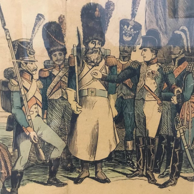 Early 19th Century Antique “Imageries D’Epinal” Woodcut Prints - Set of 3 For Sale - Image 9 of 13